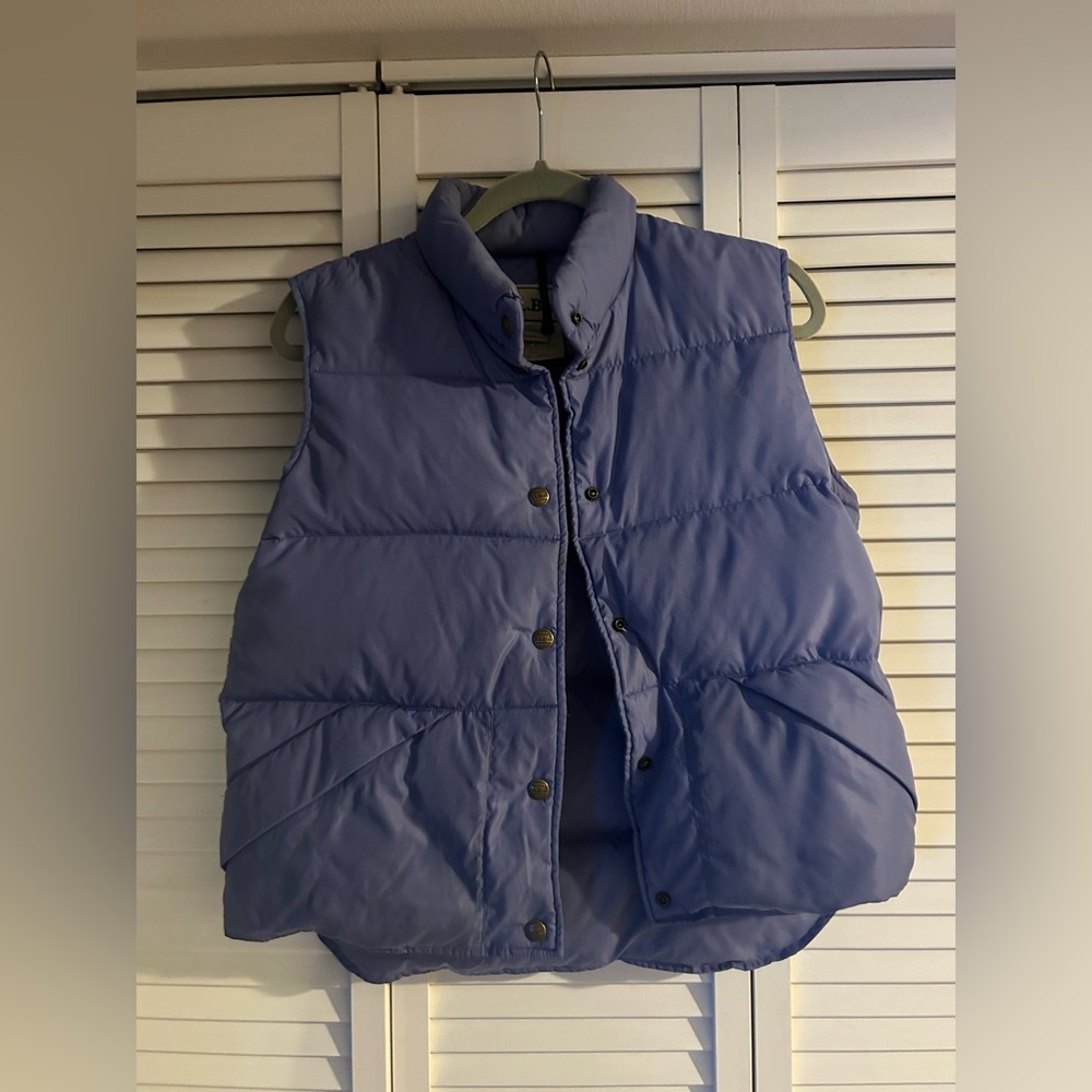 Ll bean vintage down vest